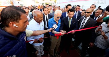 مرتضى منصور يفتتح حدائق ومنشآت الزمالك الجديدة .. حلبية والكومى أبرز الحضور