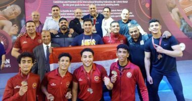 أحمد فؤاد بغدودة يخسر مباراة الترضية ويودع بطولة العالم للمصارعة