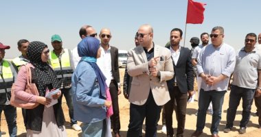 بدء تشغيل محطة الرى ضمن الحل الدائم لإصلاح منظومة الصرف بمنطقة بياض العرب