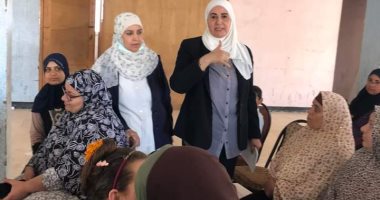 "تضامن كفر الشيخ" يعقد ندوة تنمية المرأة فى المجتمع بقرى حياة كريمة بمطوبس.. صور