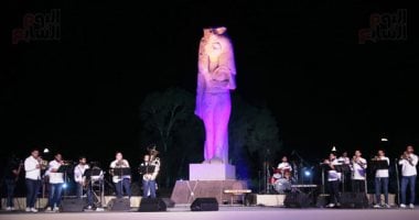 براس ساوند باند يقدم أغانى العندليب فى أولى أيام مهرجان تل بسطا