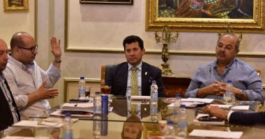 وزير الرياضة يلتقى مجلس إدارة اللجنة الأوليمبية فى أول اجتماع للمجلس بعد الانتهاء من الانتخابات