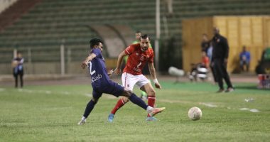 هدوء نسبى وتعادل سلبي بين الأهلى وإنبى بعد مرور ربع ساعة