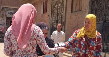 مياه المنوفية تنظم حملات توعية بقرية دروه بأشمون ضمن مبادرة حياة كريمة