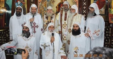 دير "الأنبا باخوميوس" بأسوان يحتفل بذكرى رحيل شفيعه