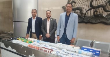 جمارك مطار سوهاج تضبط محاولة تهريب سجائر إلكترونية وأدوية ومستحضرات تجميل