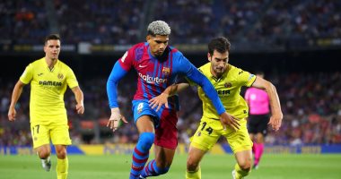 برشلونة ضد فياريال.. الغواصات الصفراء تتقدم 1-0 في الشوط الأول "فيديو"