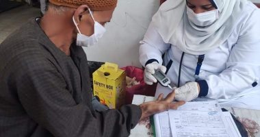 الكشف على 1690 مواطنا خلال قافلة علاجية مجانية بقرية كفر الفرعونية فى المنوفية