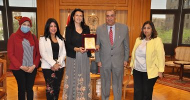 جامعة حلوان تستقبل وفد هيئة فولبرايت الوطنية بمصر لبحث سبل التعاون 