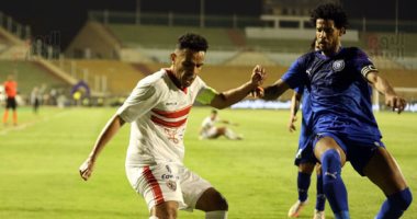 الزمالك يتعادل ويتقدم على أسوان في دقيقتين.. فيديو وصور