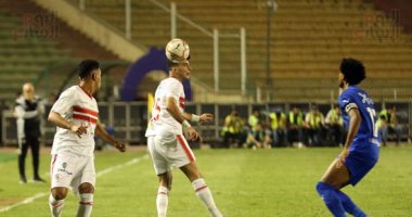 أسوان ينهى الشوط الأول متقدمًا على الزمالك 2 / 0.. فيديو