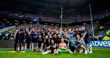 هيرتا برلين يضمن البقاء في الدوري الألماني بعد فوزه على هامبورج