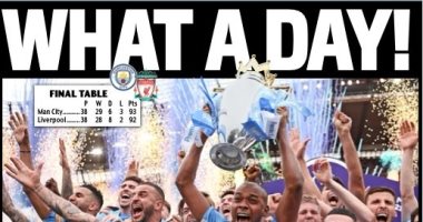 ملوك الدراما.. صحف إنجلترا تتغنى بـ مانشستر سيتي بطل الدوري الإنجليزي 2022