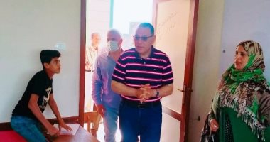 محافظ الشرقية يتفقد لجان امتحانات الشهادة الإعدادية بالحسينية .. صور