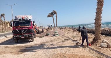 تواصل تنفيذ مشروعات خدمية بمدينة الطور فى جنوب سيناء.. صور