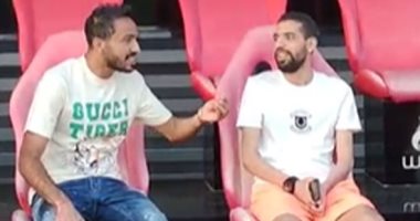 كهربا ومؤمن زكريا فى مران الأهلى قبل نهائى دورى أبطال أفريقيا.. فيديو