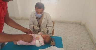 حياة كريمة.. الكشف والعلاج مجانا بقافلة طبية لأهالى الزعفرانة بالبحر الأحمر