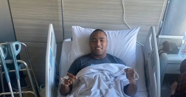 عبد الرحمن محمد لاعب منتخب الجودو يجرى جراحة الرباط الصليبى