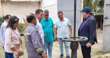 "الصرف الصحى" بالإسكندرية تستقبل مسئولى بنك الاستثمار القومى