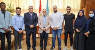 رئيس جامعة طنطا: بابى مفتوح لأبنائى الطلاب الوافدين ورعايتهم أولوية قصوى