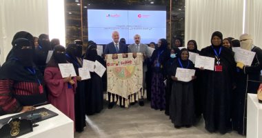  تنمية المشروعات يدرب السيدات فى غرب أسوان على الحرف اليدوية