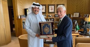 محافظ جنوب سيناء يلتقي سفير السعودية في مقر السفارة بالقاهرة