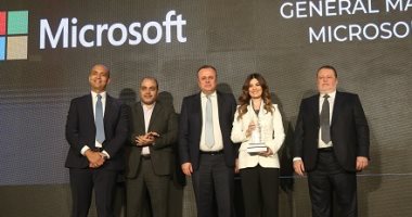 احتفالية bt100 تكرم شركة مایكروسوفت مصر ضمن الأكثر تأثيرًا فى الاقتصاد