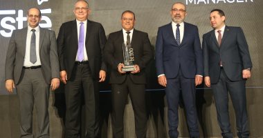احتفالية bt100 تكرم شركة نستله مصر.. وأسامة عبد الحميد يتسلم الجائزة
