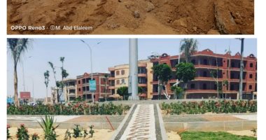 جهاز العبور ينتهى من تطوير الميادين الرئيسية فى المدينة