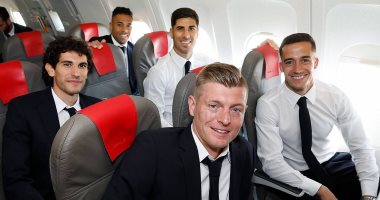 بعثة ريال مدريد تتوجه إلى فرنسا لخوض نهائى دورى أبطال أوروبا