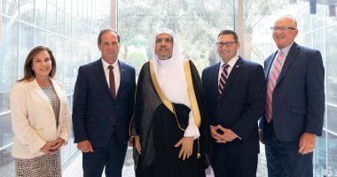 أمين عام رابطة العالم الإسلامى يلتقى وفداً من الكونجرس الأمريكى.. صور