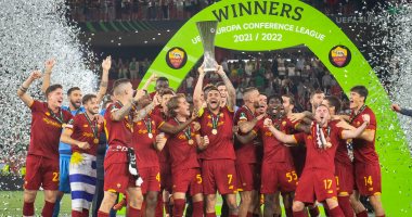 مورينيو بطل الأرقام القياسية فى تتويج روما بلقب دورى المؤتمر الأوروبي