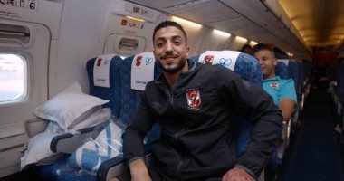 عبد المنعم يشارك فى تدريبات الأهلى الجماعية اليوم بعد الاطمئنان على أنفه