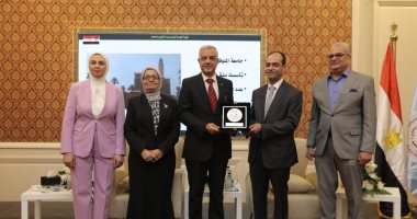 تكريم جامعة المنوفية فى ملتقى جودة التعليم "ضمان الجودة والرقمنة"