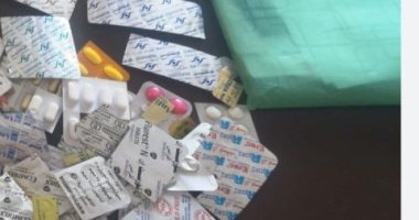ضبط أدوية ومستلزمات طبية مجهولة المصدر ومنتهية الصلاحية بصيدلية دون ترخيص بالشرقية