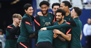 ليفربول يختتم استعداداته لنهائي دورى أبطال أوروبا بمشاركة محمد صلاح.. فيديو