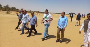 وفد "زراعة النواب" يتفقد منشآت متضررة من المياه الجوفية بسيوة