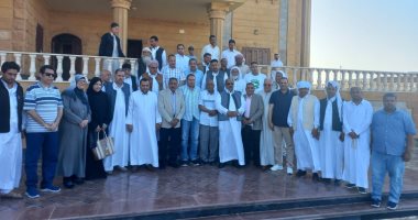وفد زراعة النواب يستمع لمشاكل الثروة الحيوانية بمركز النجيلة بحضور محافظ مطروح