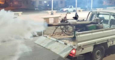 حملات لمكافحة الناموس والبعوض بمصيف بلطيم.. صور