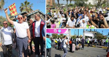 لأول مرة بالشرق الأوسط.. 800 متسابق من جميع المحافظات يشاركون في افتتاح الموسم السياحي الصيفي لبورسعيد بـ"رالي التزلج بالعجلات".. المحافظ يطلق شارة البدء.. اختتام الفعاليات بحفلة السمسمية في حديقة السلام.. صور