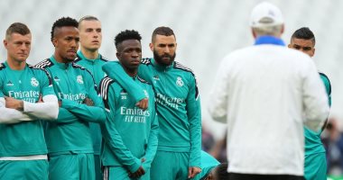 ريال مدريد ينهى تدريباته قبل موقعة ليفربول بنهائي دورى أبطال أوروبا.. صور