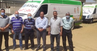 حياة كريمة ببنى سويف.. الكشف وتوفير العلاج لـ1137 مواطنا في قافلة للصحة بالفشن