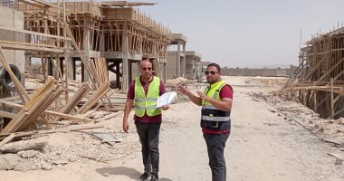 انتهاء 70% من إنشاءات محطة معالجة الصرف الصحى ضمن "حياة كريمة" بأبو مناع بدشنا