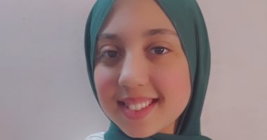 "رودينا" الأولى على الجيزة فى الشهادة الإعدادية: "حلمي أبقى دكتورة"