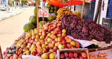 الخضار والفاكهة بالخارجة حاجة تفرح.. الطماطم بـ10 جنيهات والبطاطس بـ6,5 والخوج بـ10