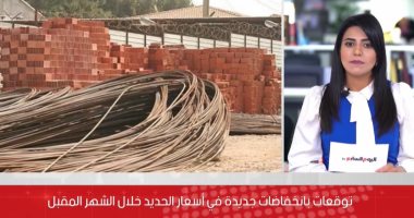 الحديد يتراجع.. توقعات بانخفاضات جديدة في أسعاره.. فيديو