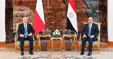الرئيس السيسي: بحثنا مع رئيس بولندا الأزمة الروسية الأوكرانية وتداعياتها على العالم