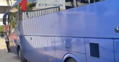 الأهلي يصل ملعب محمد الخامس بالمغرب لخوض نهائي أفريقيا أمام الوداد.. فيديو