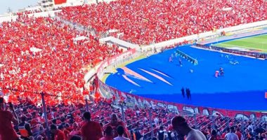 جماهير الأهلي تدعم الفريق بالمدرجات قبل مواجهة الوداد بنهائي أفريقيا