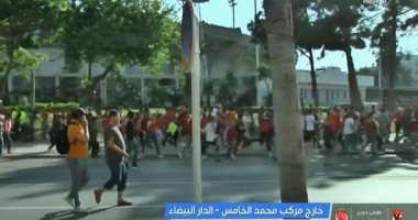 جماهير الوداد تقتحم ملعب محمد الخامس قبل مواجهة الأهلى بنهائى أفريقيا..فيديو